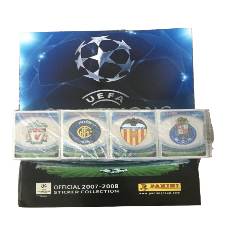 Champions League 2007-2008 Complete Collection + Empty Album New