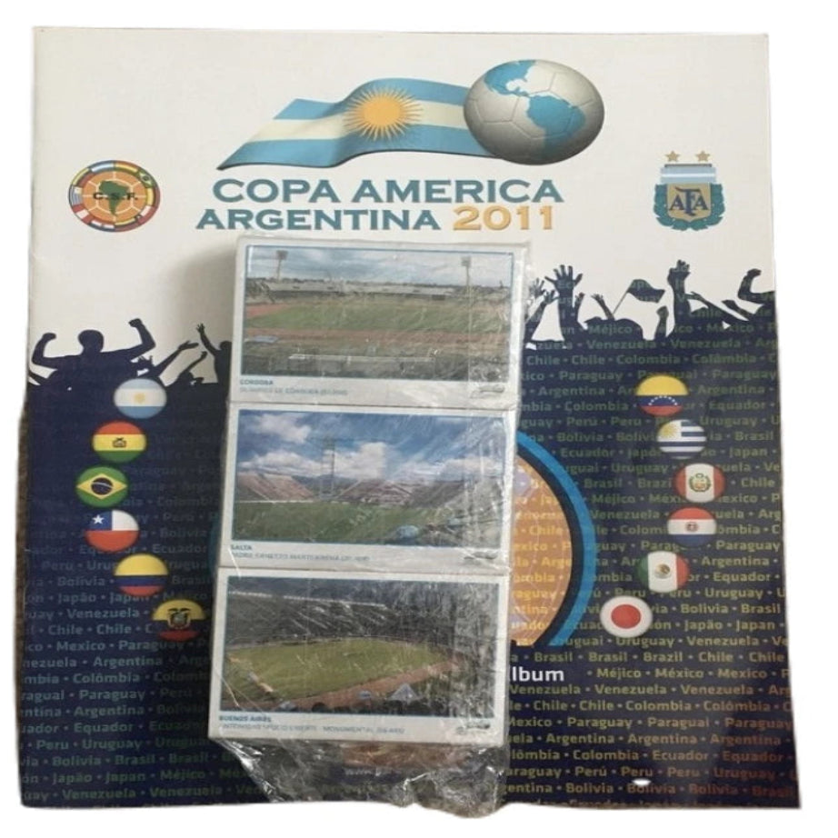 Panini Copa America Argentina 2011 - Complete Set & Empty Album