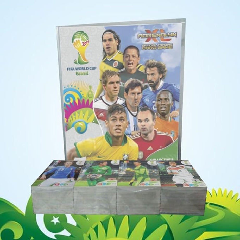 Panini FIFA World Cup Brazil 2014 Adrenalyn XL COMPLETE CARDS SET + BINDER