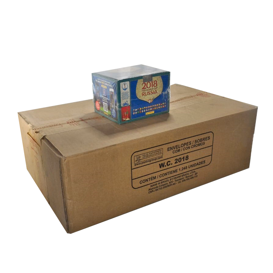 Panini World Cup Russia 2018 Sticker Box - 12 Boxes (Master Case)