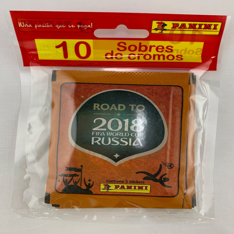 Panini Road to Russia 2018 Stickers (Packs of 10)