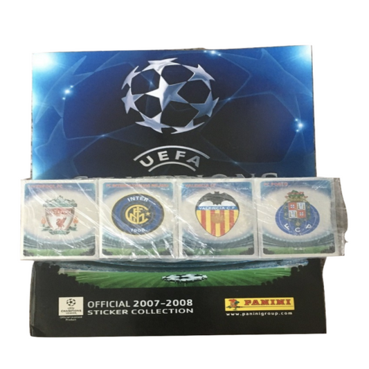 Champions League 2007-2008 Complete Collection + Empty Album New