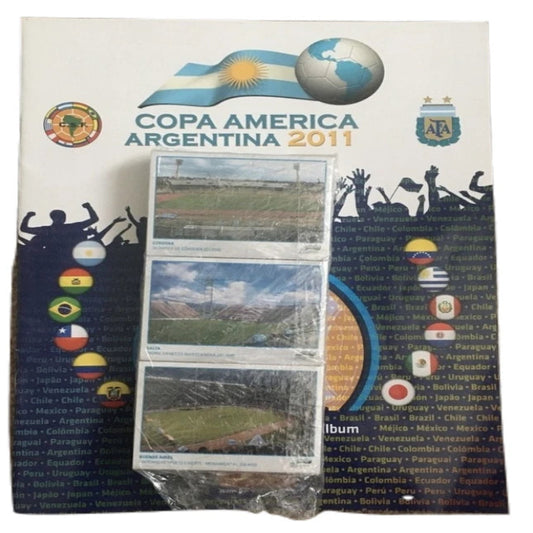 Panini Copa America Argentina 2011 - Complete Set & Empty Album