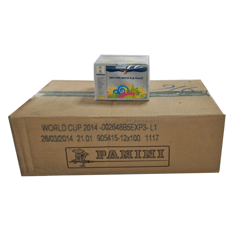 Panini World Cup Brazil 2014 Sticker Box - 12 Box (Master Case)