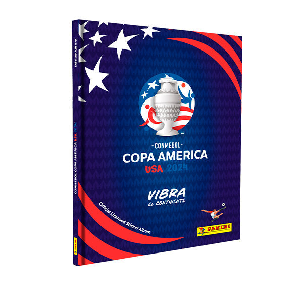 Album Hardcover Copa America 2024 + 50 PACKS (Latin America Version)