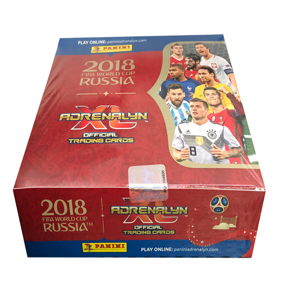 Trading Cards Display Adrenalyn World Cup Russia 2018