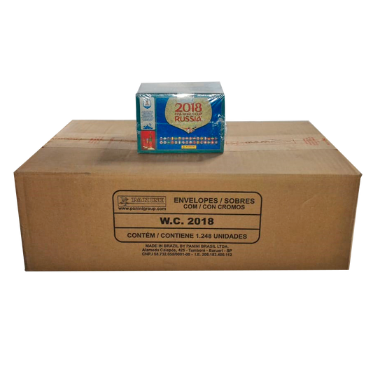 Panini World Cup Russia 2018 Sticker Box - 12 Boxes (Master Case)