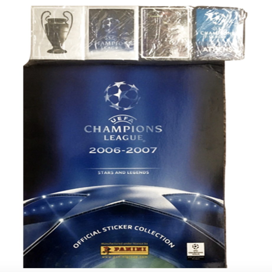 PANINI UEFA Champions League 2006-2007 Complete Sticker Collection