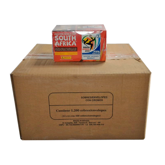 Panini World Cup South Africa 2010 Sticker Box - 12 Boxes (Master Case)