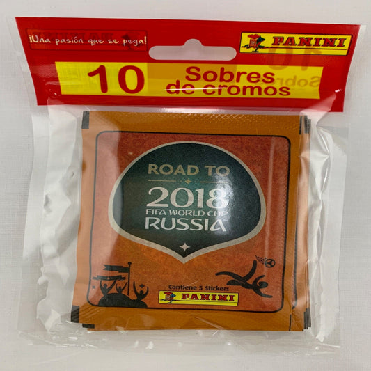Panini Road to Russia 2018 Stickers (Packs of 10)